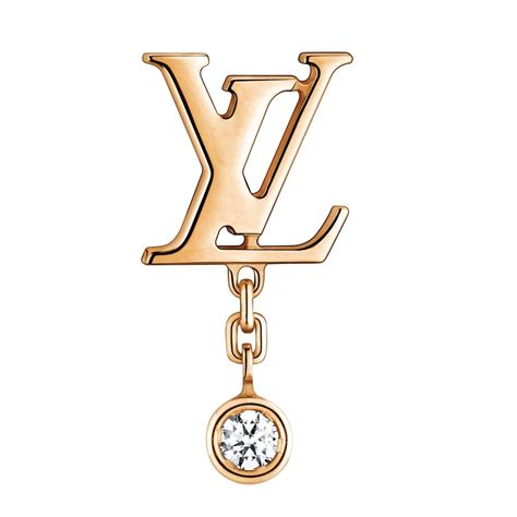 louis vuitton rose gold earrings|louis vuitton symbol earrings.